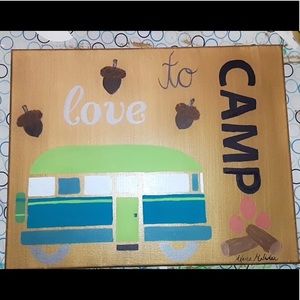 Love to Camp Painting